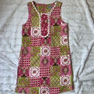 Heartstrings Pink And Green Dress